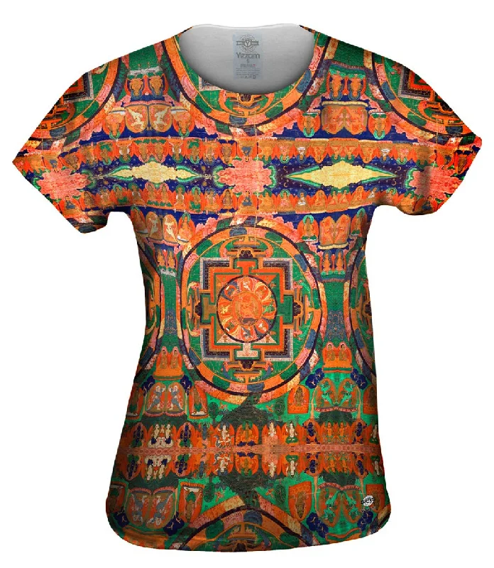 Overstock Clearance Anonymous - "Tibetan Five Deity Mandala" (1700)