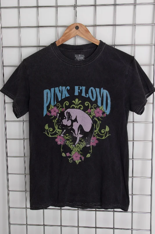 Discount Deals Daisy Street Licensed Relaxed T-Shirt With Pink Floyd Floral Print