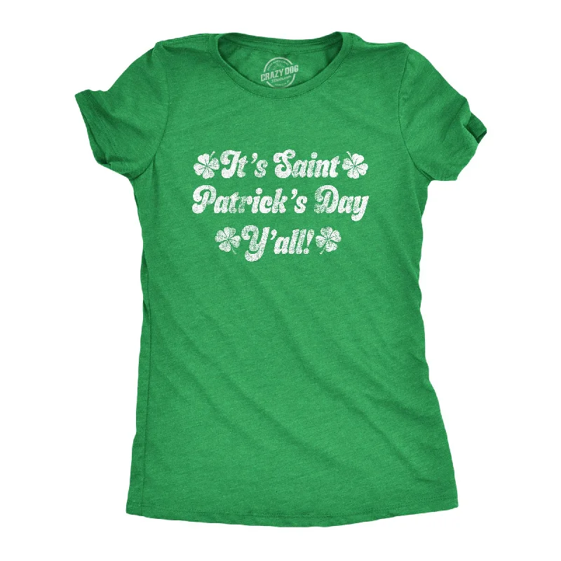 Hot Deal It's Saint Patrick's Day Y'all Women's T Shirt