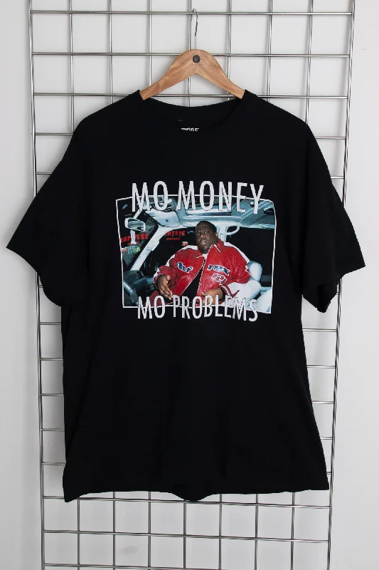 Steals and Deals Daisy Street Licensed Relaxed T-Shirt With Biggie 'Mo Money Mo Problems' Print