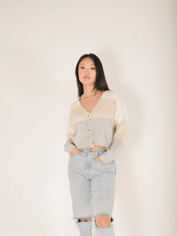 Extra Savings Britton Stripe Cardigan