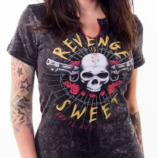 Savings Bonanza Revenge is Sweet V-Neck T Shirt