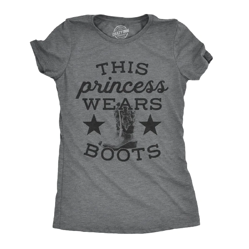 Major Savings This Princess Wears Boots Women's T Shirt
