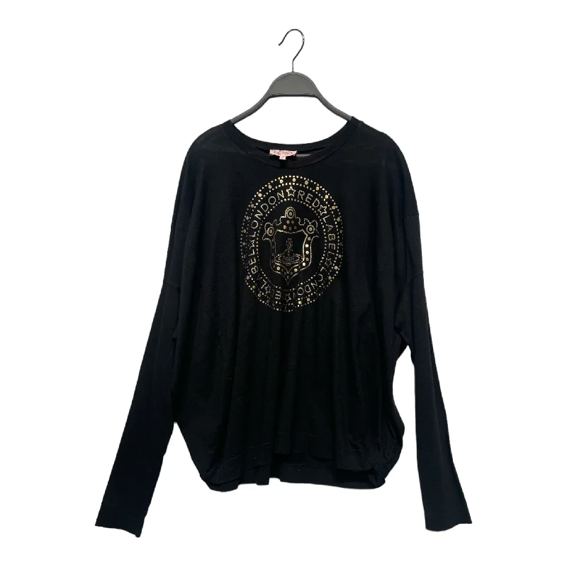 Daily Specials Vivienne Westwood RED LABEL///LS T-Shirt/2/Graphic/Cotton/BLK//W [Designers] Essentials/gold text