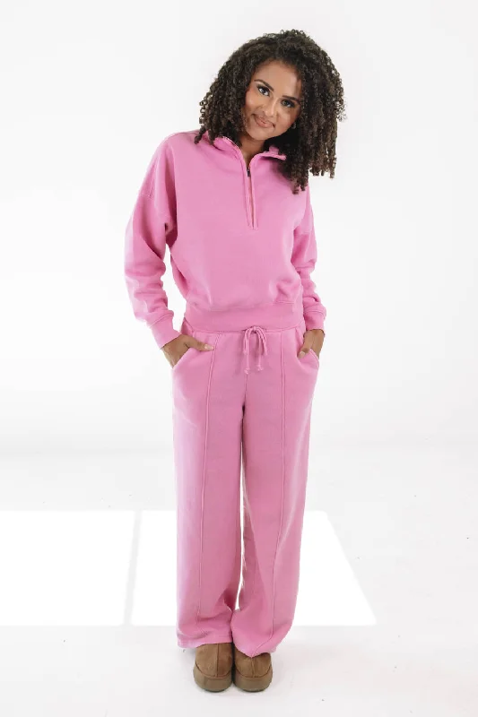 Year-End Clearance Staying In Sweatshirt - Pink