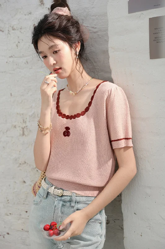 Reduced Price Knit T-shirt for Women