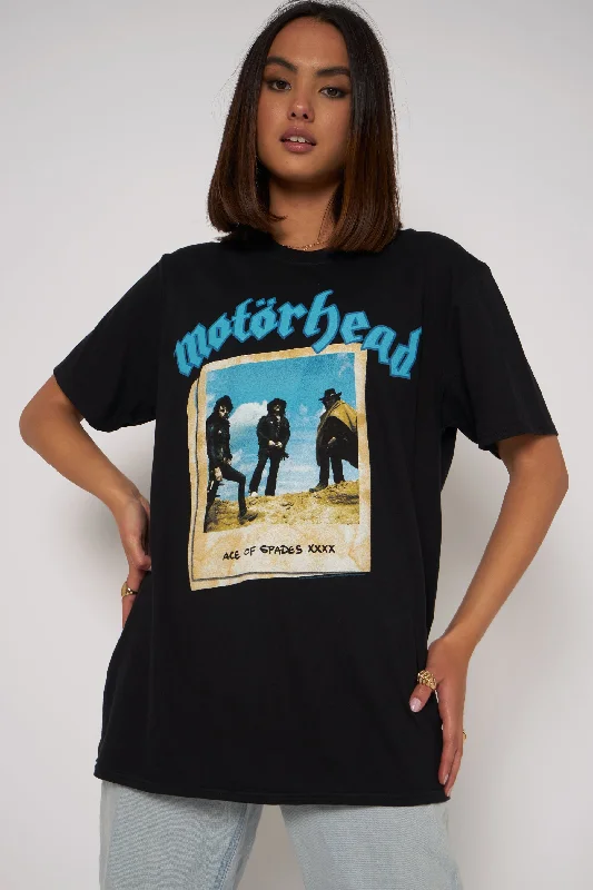 Season Finale Sale Daisy Street Licensed Relaxed T-Shirt With Motorhead Print