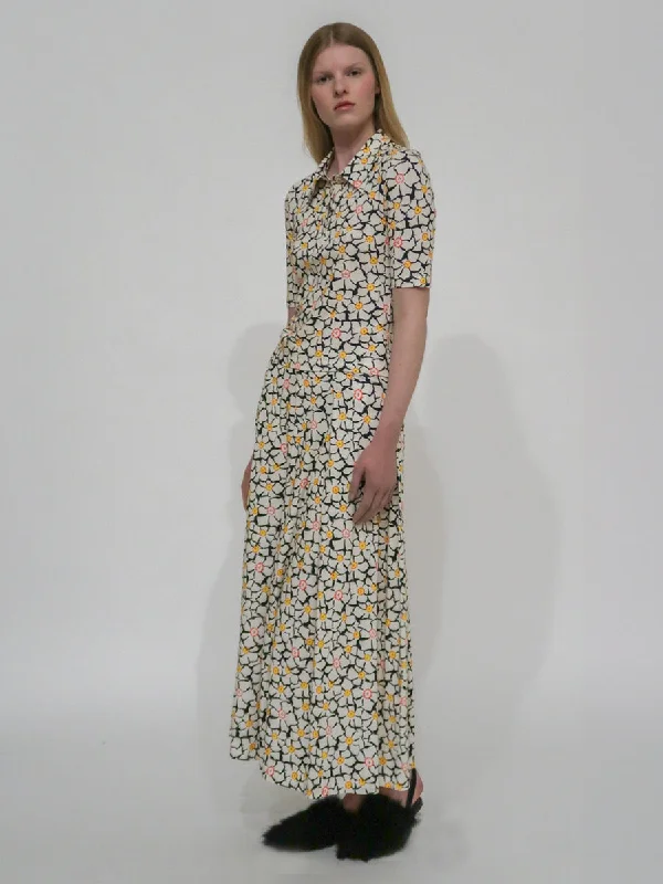 Epic Value POLO T-SHIRT - GEOMETRIC FLORAL