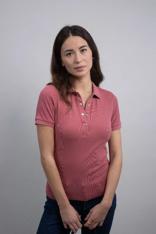 Weekend Discounts to Relish Harcour Polo Poly Femme Rose Vieux