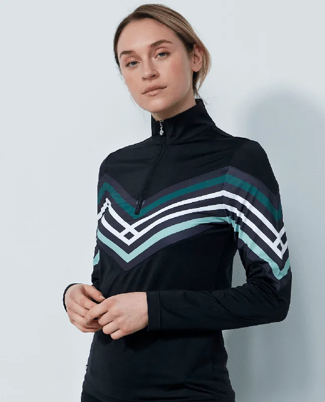 Weekend Specials to Indulge In DAILY SPORTS Halifax Half Neck Polo 221 Black