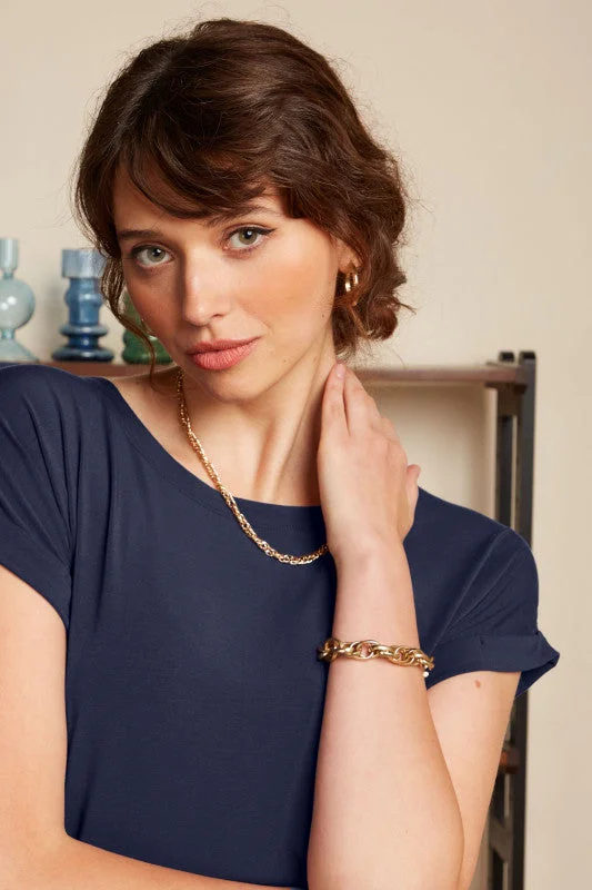 Savings Bonanza KING LOUIE Evening Blue Aira Caprice Top
