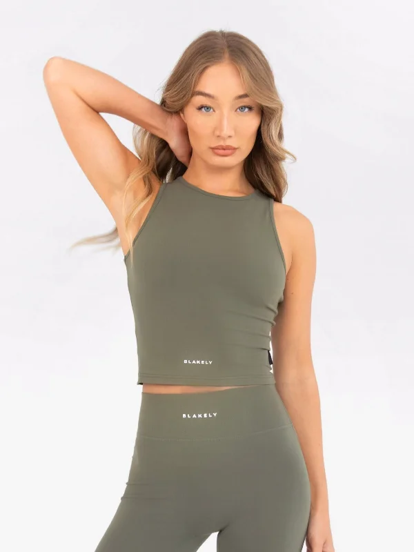 Weekend Discounts to Snag Ultimate Soft Vest - Khaki Green