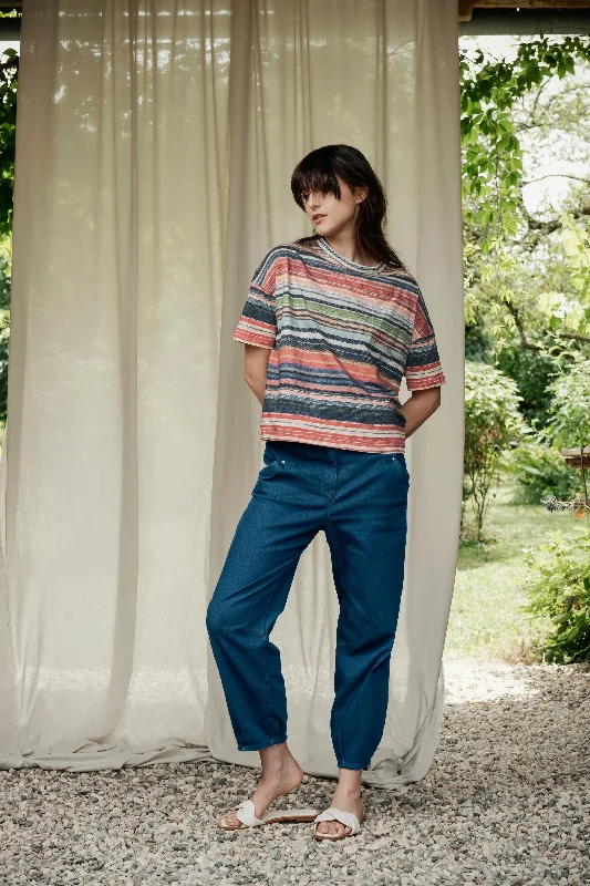 Deep Savings Boxy striped shirt
