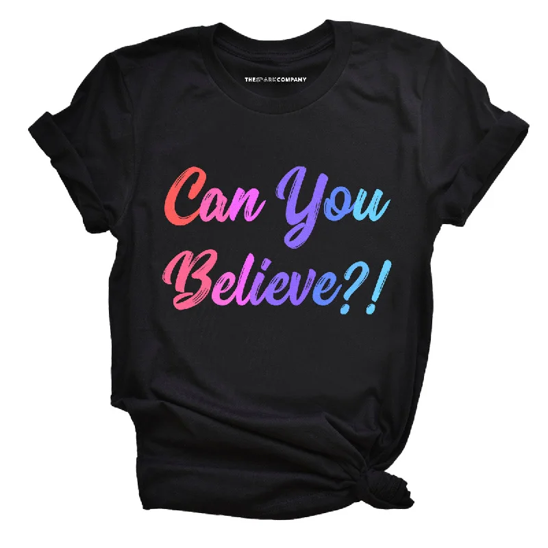 Super Bargain Queer Eye Can You Believe Feminist T-Shirt