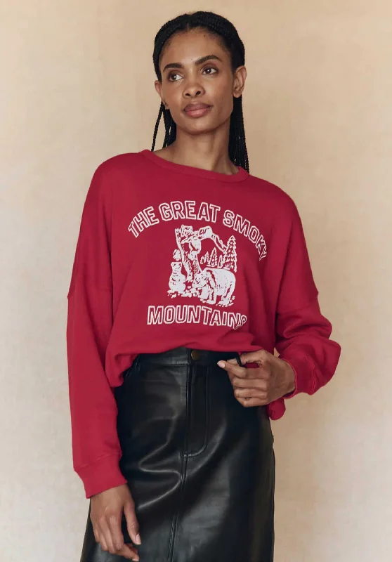 Quick Sale Sweatshirt T795085gs Teammate Mounta Cherry