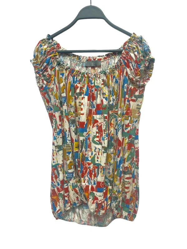 Seasonal Clearance McQ/T-Shirt/S/All Over Print/Cotton/MLT/