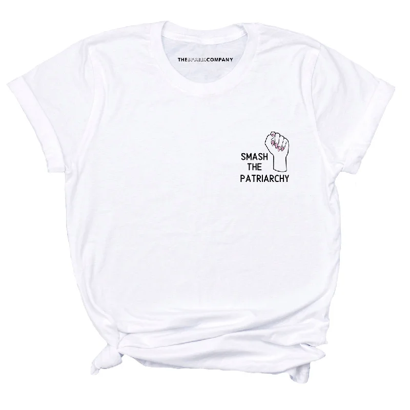 Today’s Special Embroidered Smash The Patriarchy Feminist T-Shirt