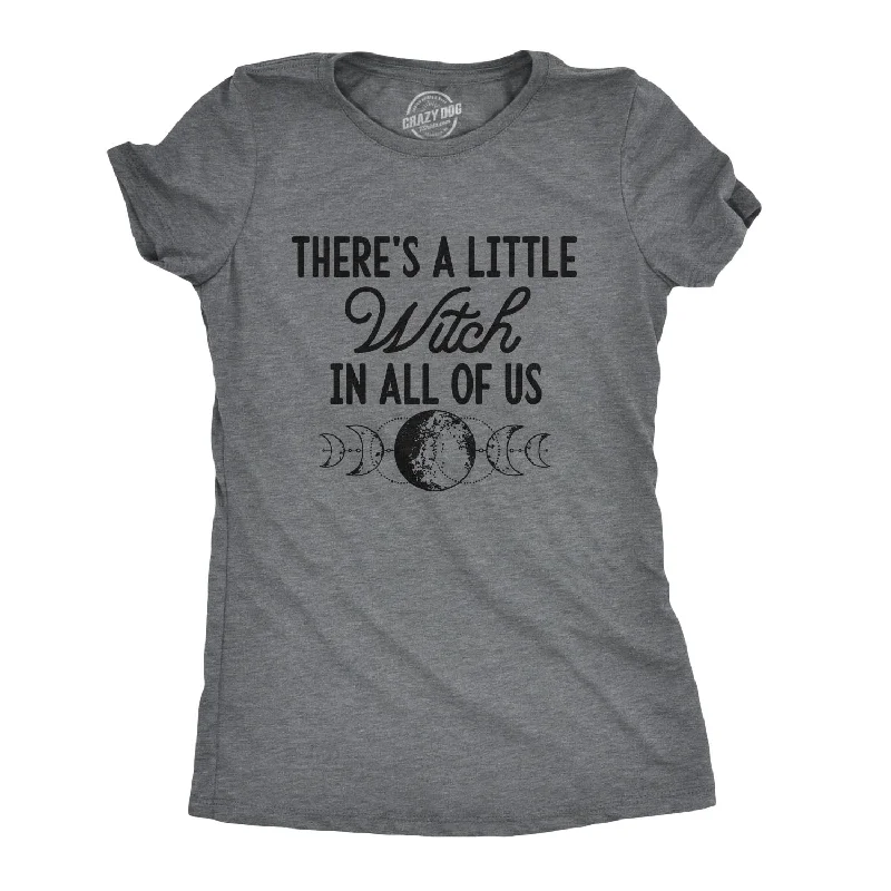 Special Discount There's A Little Witch In All Of Us Women's T Shirt