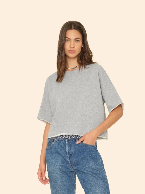 Quick Deals Sweatshirt X6wfh001 Romeo Sweatshirt Heather-Grey