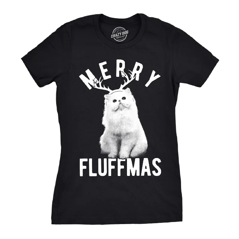 New Deal Merry Fluffmas Women's T Shirt