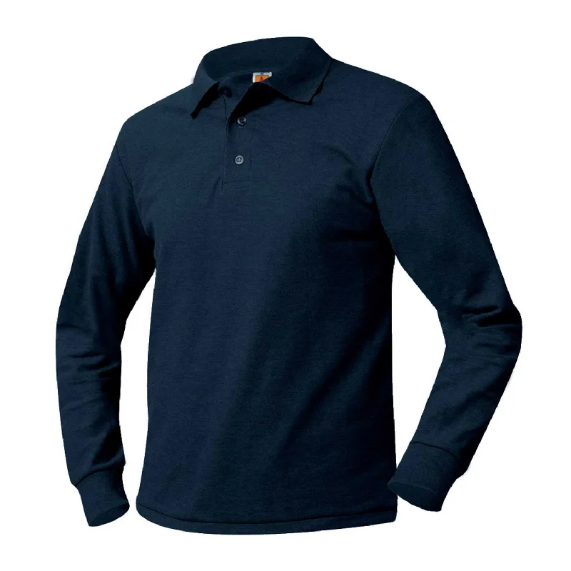 Weekend Bargains to Grab Queen of Apostles Long Sleeve Piquet Polo