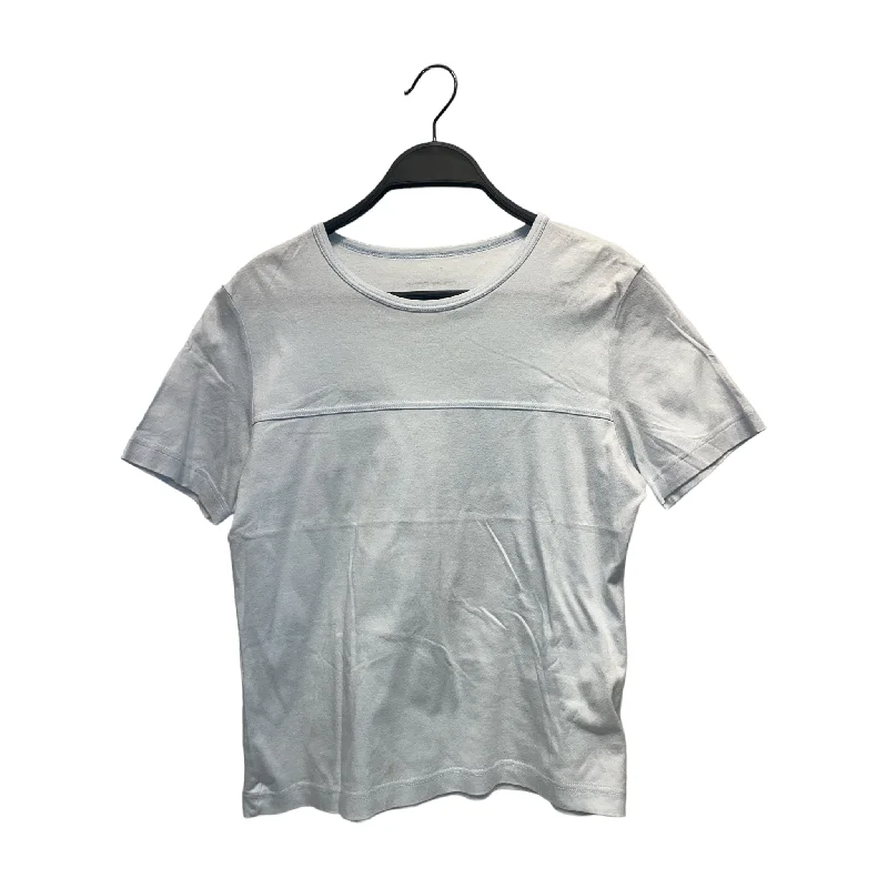 While Supplies Last Courreges/T-Shirt/11/Cotton/BLU/light blue, chest seam